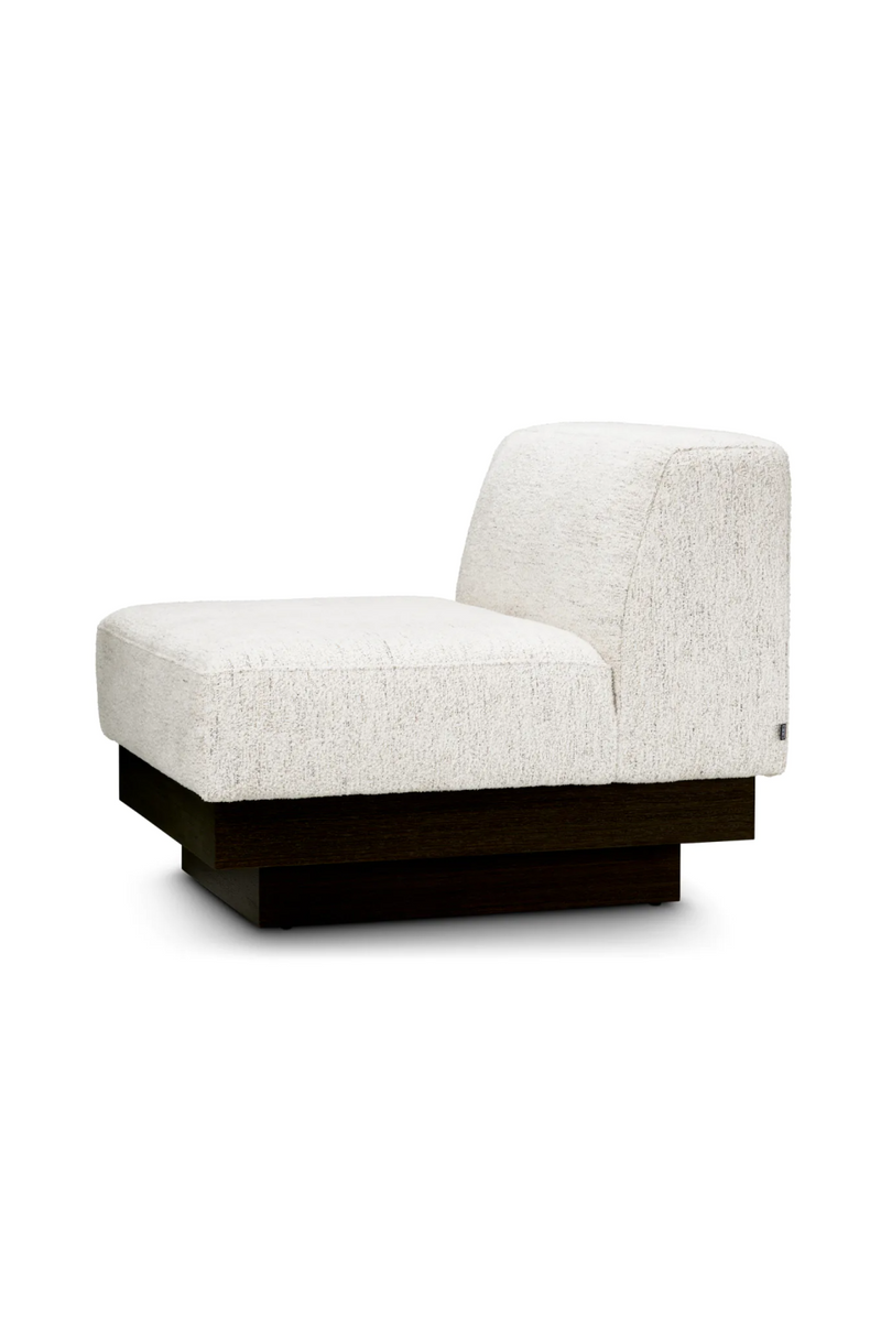 White Armless Lounge Chair | Eichholtz Bastion | Oroatrade.com