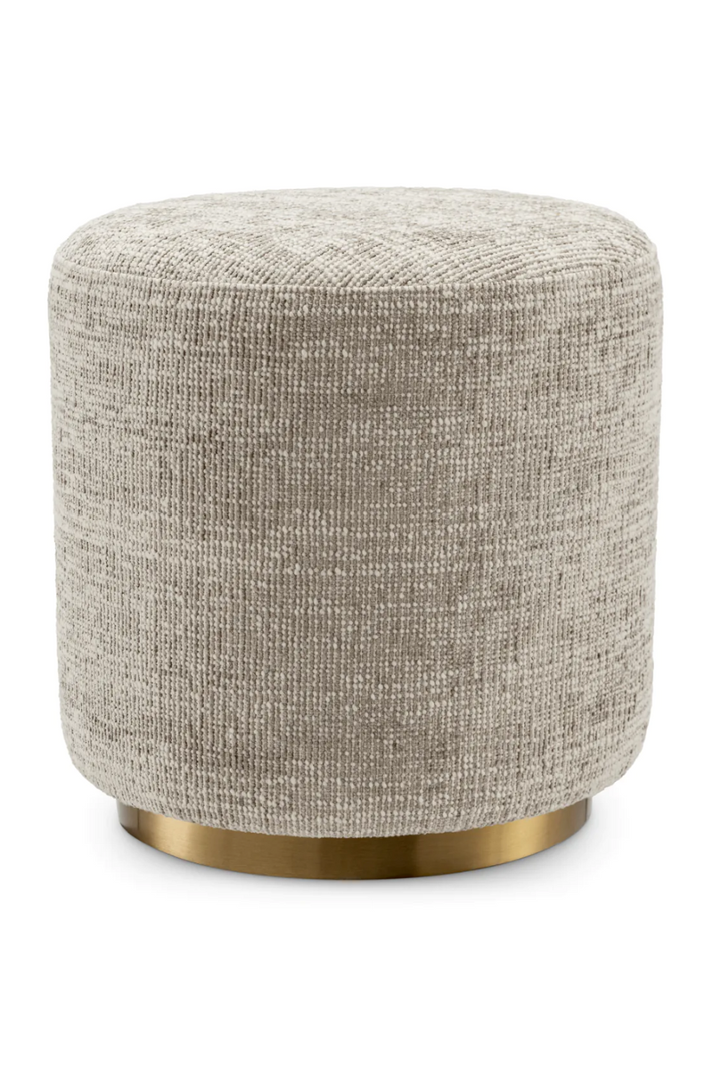 Beige Cylindrical Dining Stool | Eichholtz Greer | Oroatrade.com