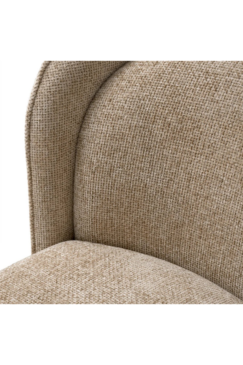 Lyssa Sand Upholstered Armchair | Eichholtz Barrier | Oroatrade.com