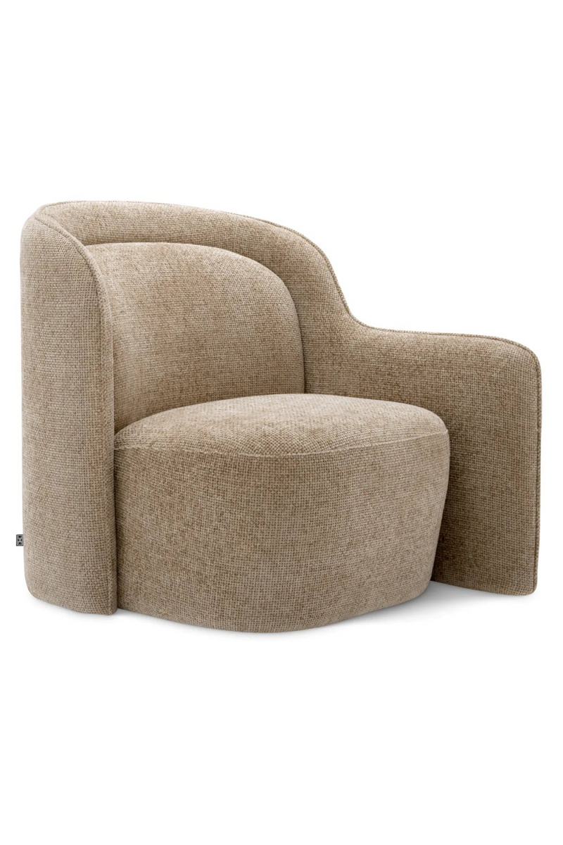 Lyssa Sand Upholstered Armchair | Eichholtz Barrier | Oroatrade.com