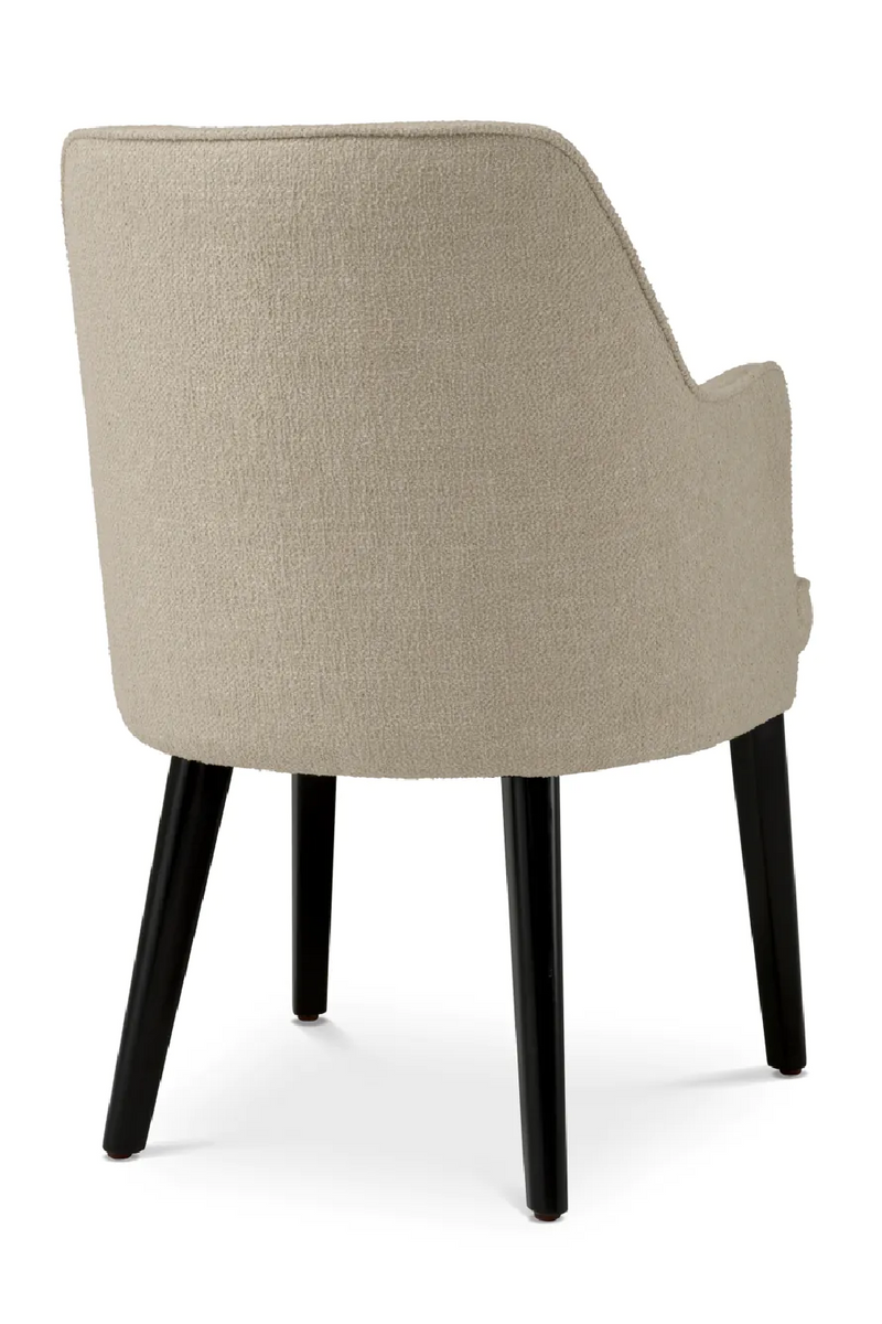 Ecru Fabric Dining Chair | Eichholtz Lavinia | Oroatrade.com