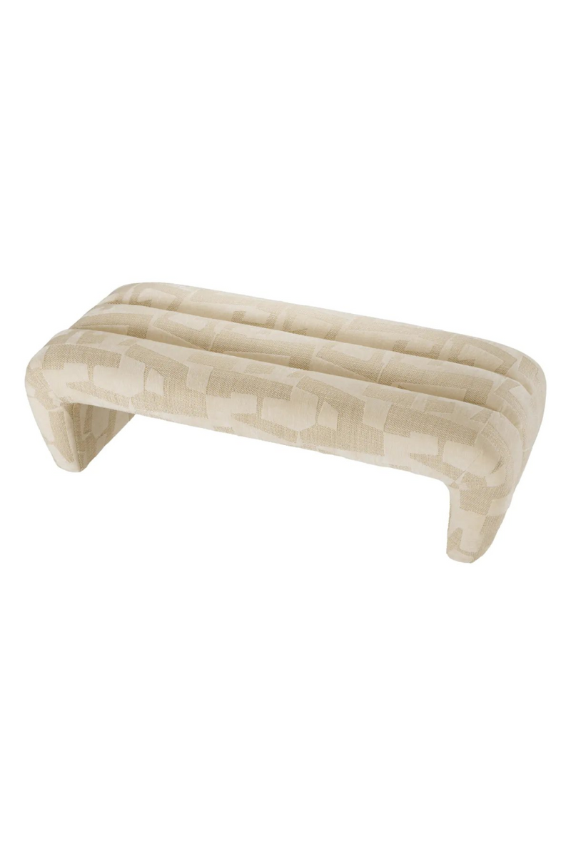 Brooklyn Sand Upholstered Bench | Eichholtz Eastborne | Oroatrade.com