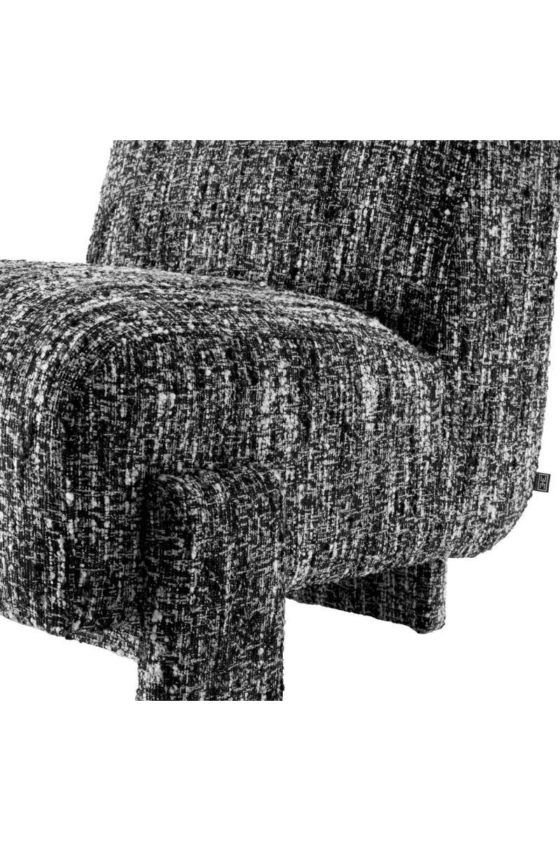 Black Bouclé Accent Chair | Eichholtz Rockdale | Oroatrade.cm