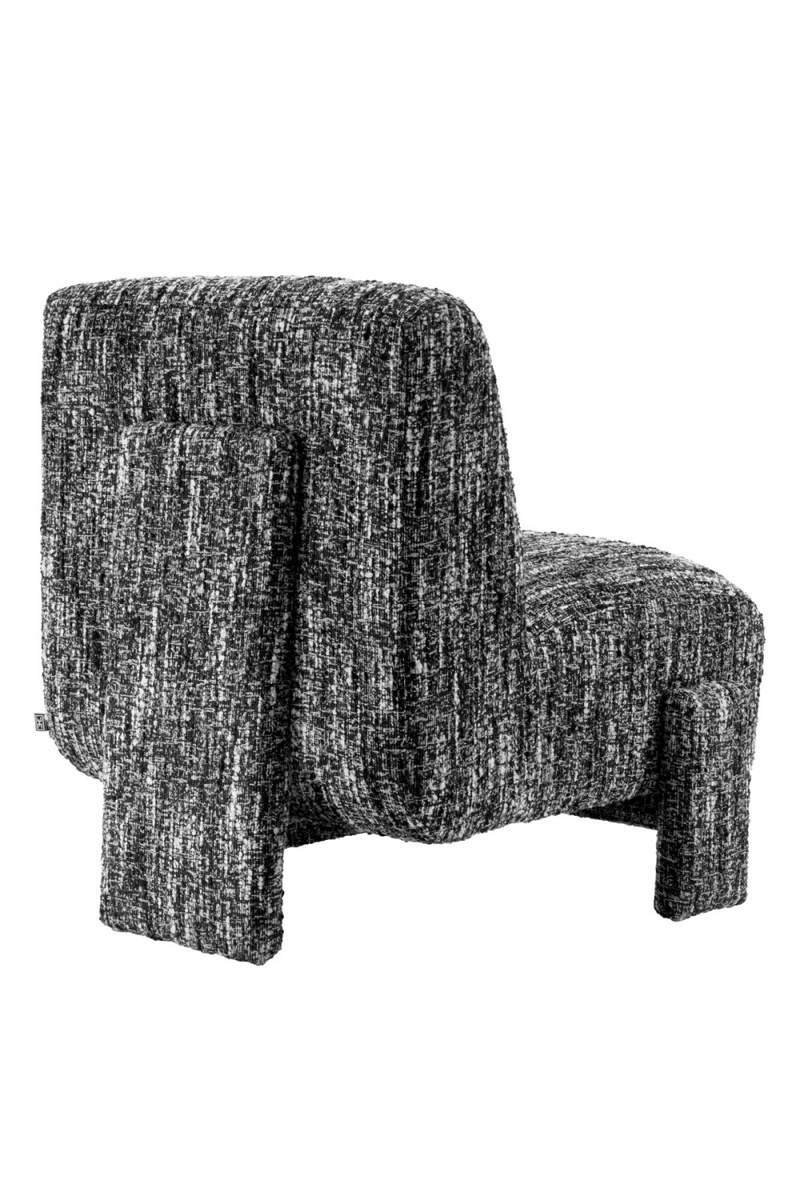 Black Bouclé Accent Chair | Eichholtz Rockdale | Oroatrade.cm