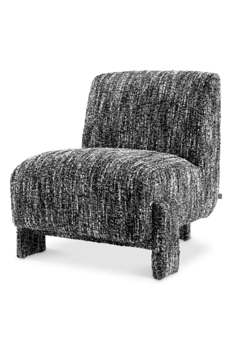 Black Bouclé Accent Chair | Eichholtz Rockdale | Oroatrade.cm