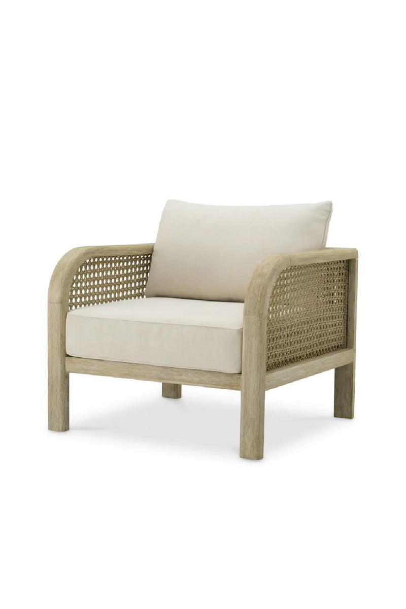 Aged Teak Outdoor Lounge Chair | Eichholtz Julia | Oroatrade.com