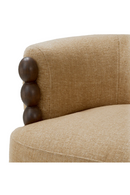 Wooden Accent Beige Lounge Chair | Eichholtz Grimaud | Oroatrade.com