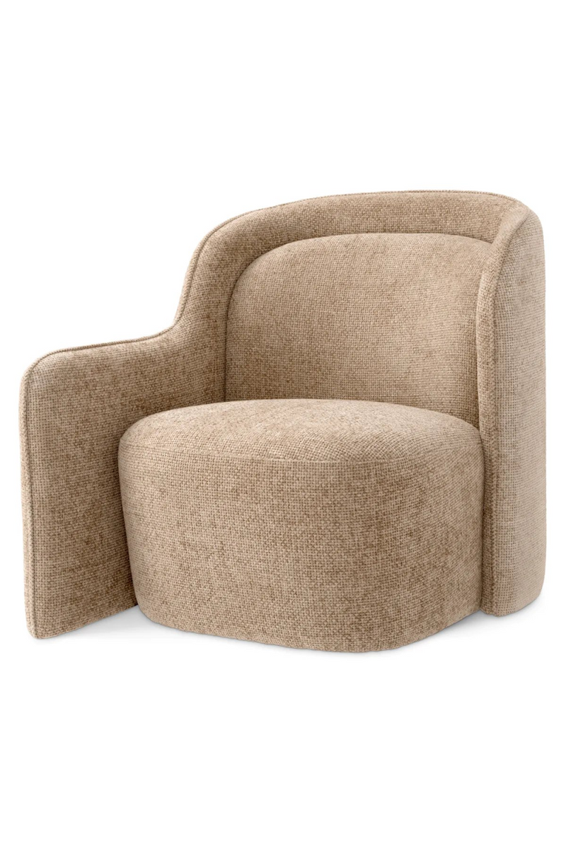 Lyssa Sand Upholstered Armchair | Eichholtz Barrier | Oroatrade.com