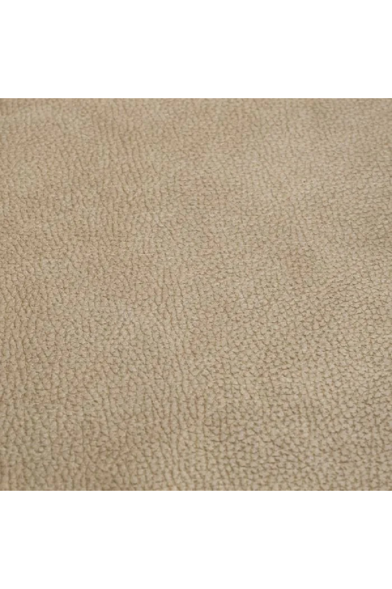 Beige Leather Curved Sofa | Eichholtz Marvella | Oroatrade.com