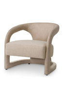 Beige Leather Accent Chair | Eichholtz Voletta | Oroatrade.com