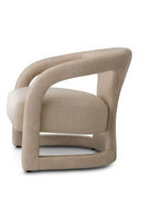 Beige Leather Accent Chair | Eichholtz Voletta | Oroatrade.com