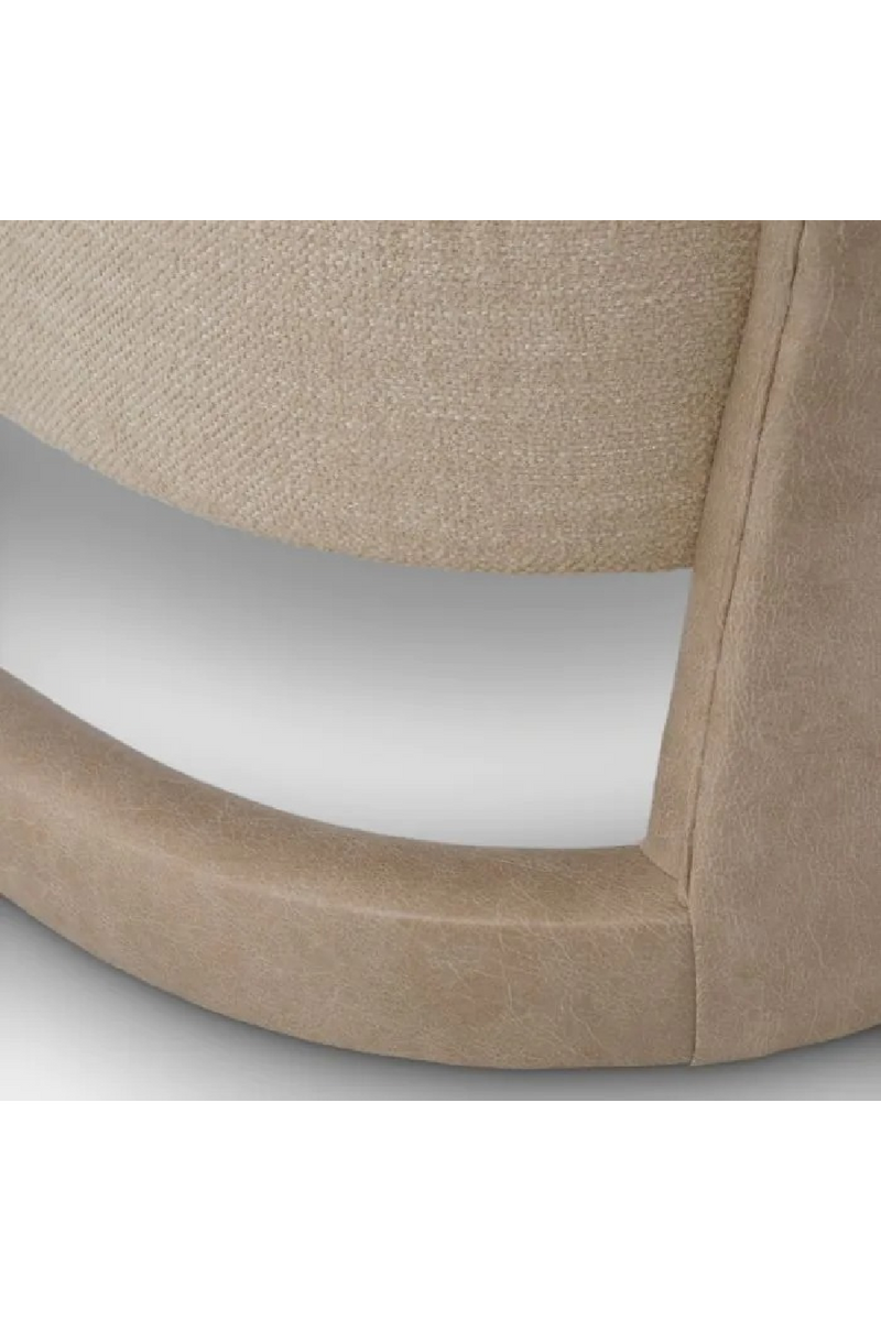 Beige Leather Accent Chair | Eichholtz Voletta | Oroatrade.com