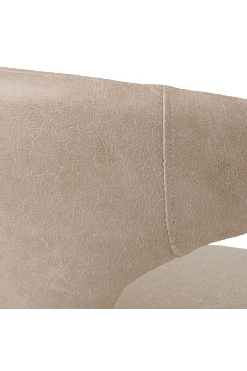 Beige Leather Accent Chair | Eichholtz Voletta | Oroatrade.com