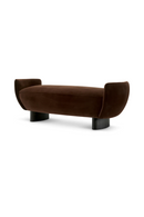 Brown Velvet Bench | Eichholtz Stirling | Oroatrade.com
