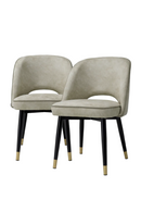 Cut-Out Back Dining Chair Set (2) | Eichholtz Cliff | Oroatrade.com