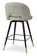 Upholstered Swivel Counter Stool Set (2) | Eichholtz Cliff | Oroatrade.com