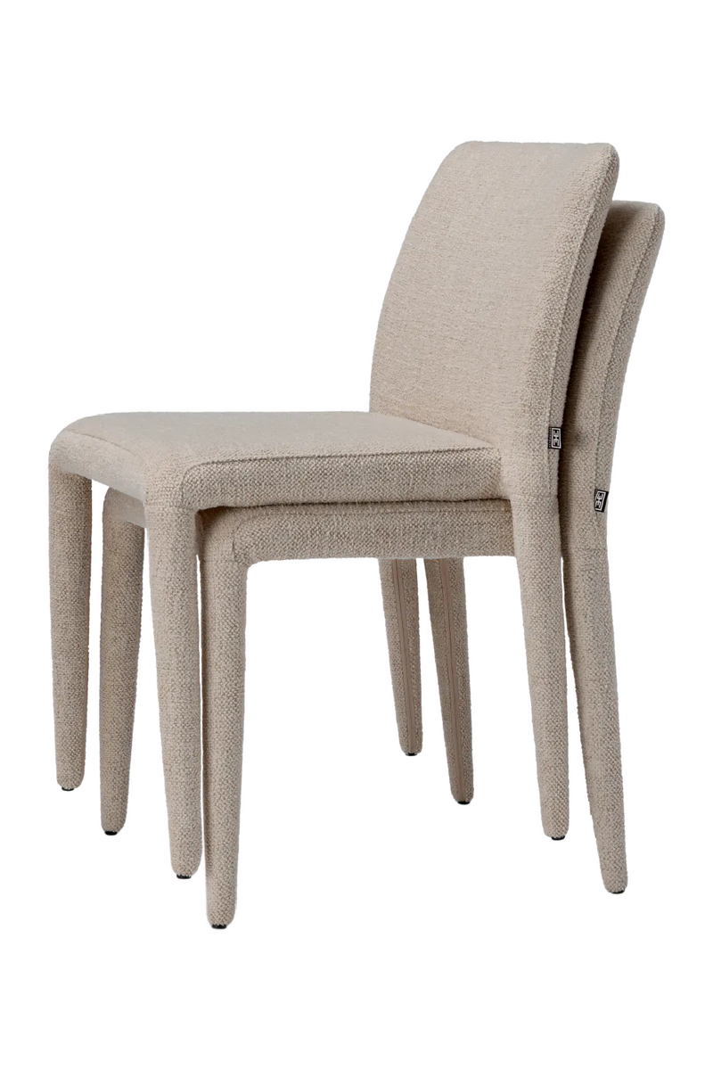 Fabric Covered Dining Chairs (2) | Eichholtz Leiza | Oroatrade.com