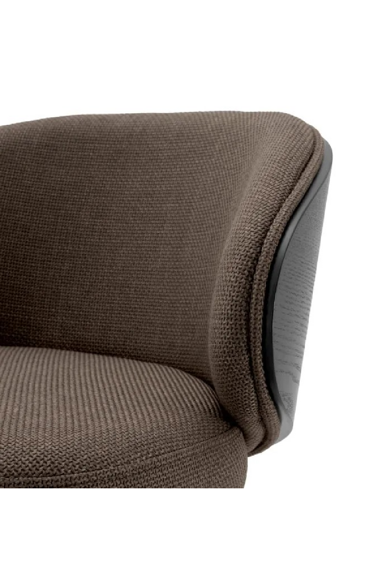 Curved Dark Gray Bar Stool | Eichholtz Camerota | Oroatrade.com