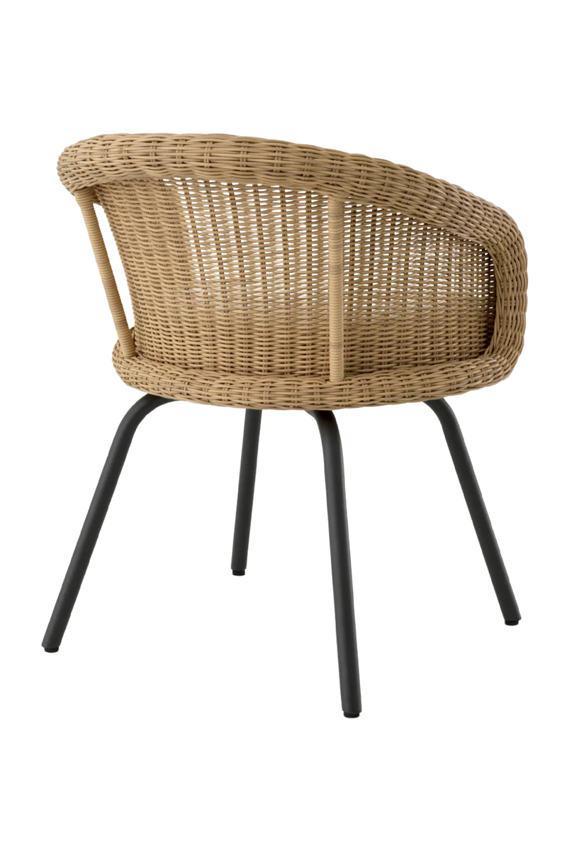 Rattan Look Outdoor Dining Chair | Eichholtz Nolan | Oroatrade.com