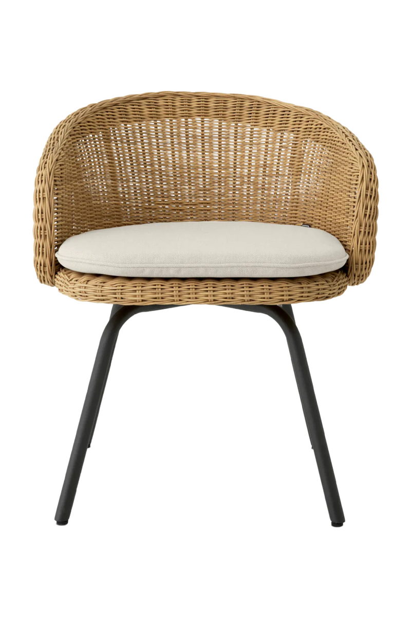 Rattan Look Outdoor Dining Chair | Eichholtz Nolan | Oroatrade.com