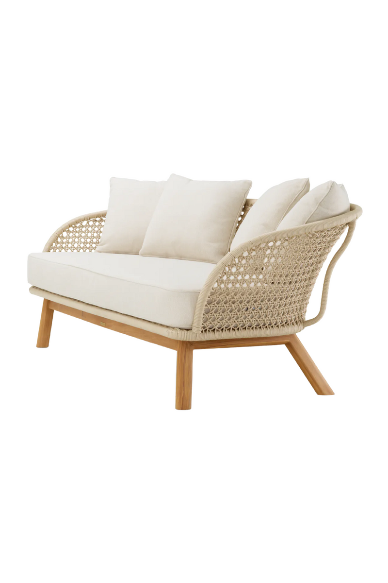 Cream Rope Outdoor Sofa | Eichholtz Trinity | Oroatrade.com