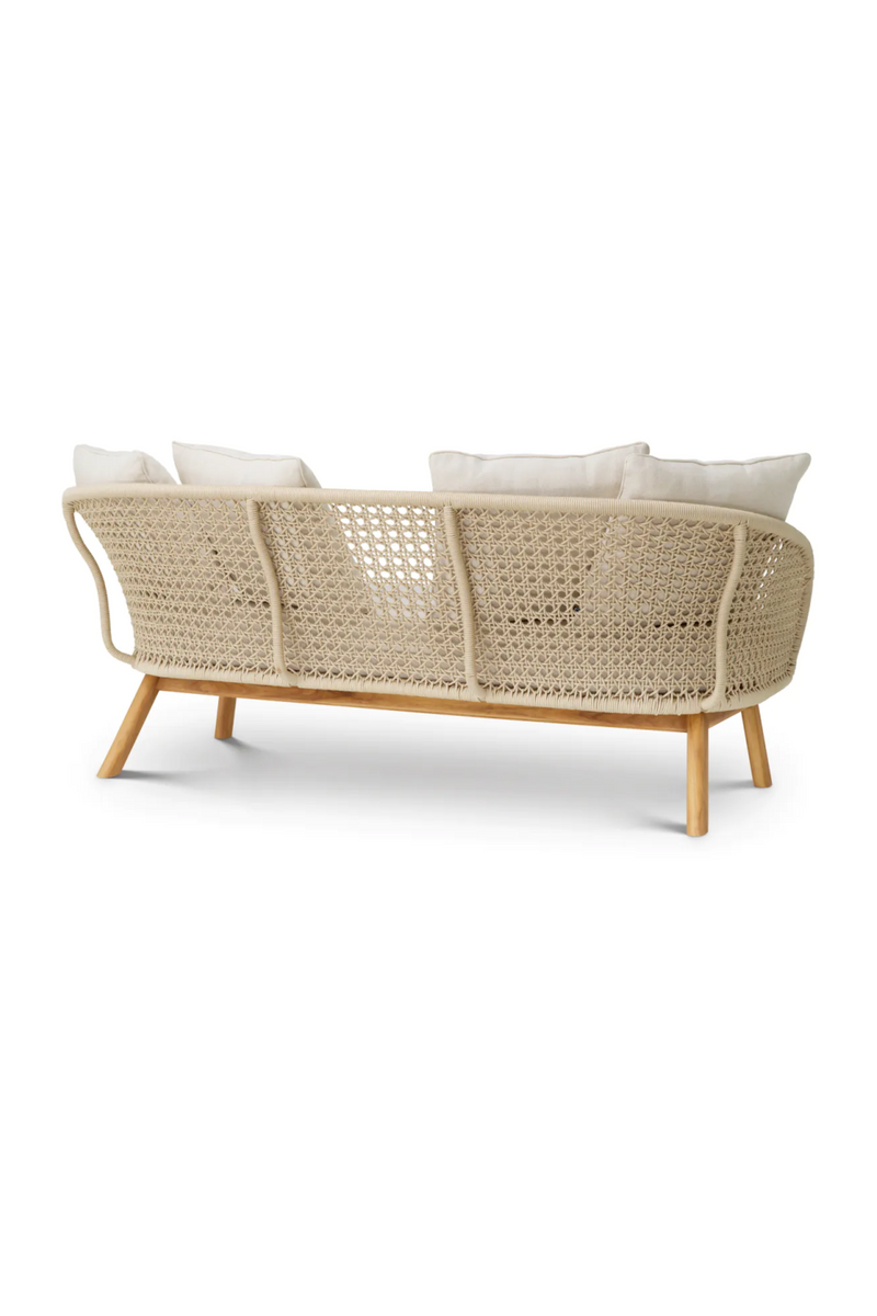 Cream Rope Outdoor Sofa | Eichholtz Trinity | Oroatrade.com