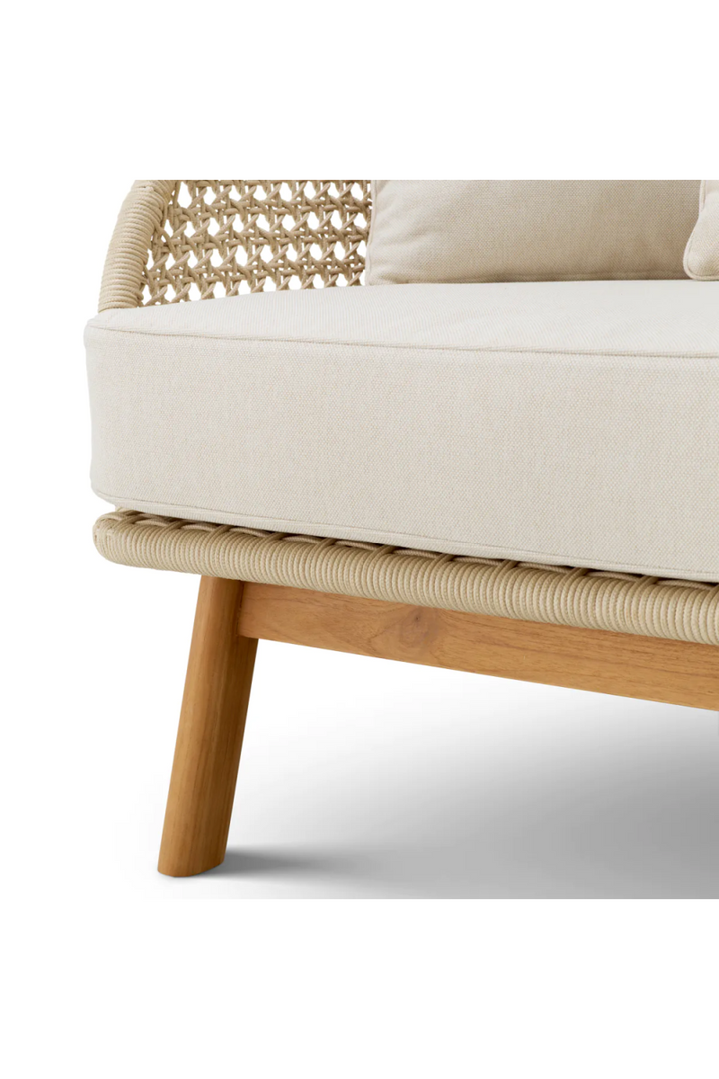 Cream Rope Outdoor Sofa | Eichholtz Trinity | Oroatrade.com