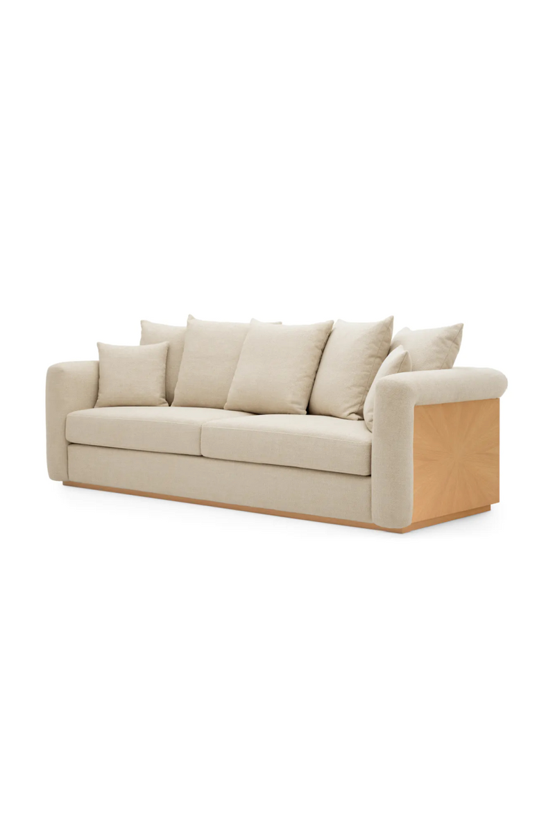Ecru Fabric Sofa | Eichholtz Amadeo | Oroatrade.com