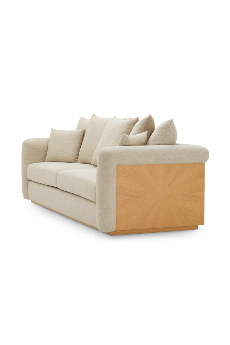 Ecru Fabric Sofa | Eichholtz Amadeo | Oroatrade.com
