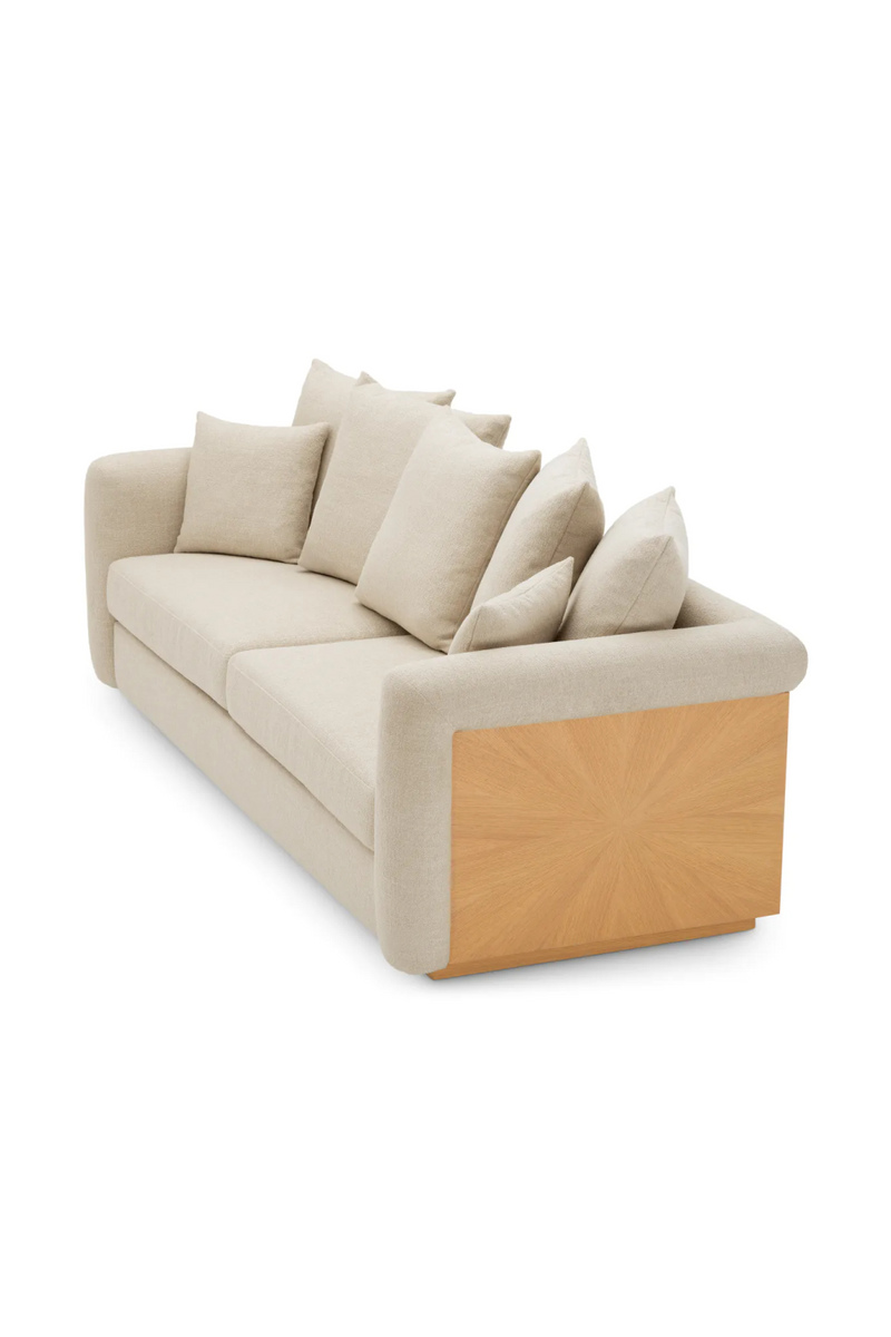 Ecru Fabric Sofa | Eichholtz Amadeo | Oroatrade.com