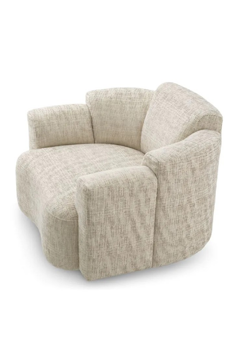 Beige Swivel Lounge Chair | Eichholtz Marbella | Oroatrade.com