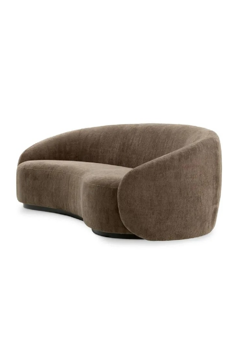 Brown Curved Sofa | Eichholtz Amore | Oroatrade.com