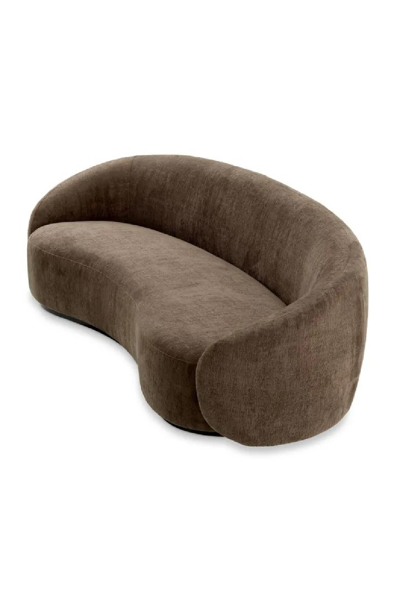Brown Curved Sofa | Eichholtz Amore | Oroatrade.com