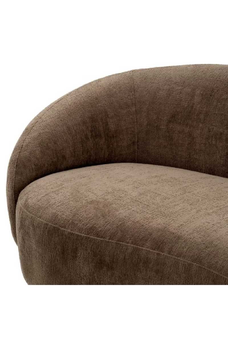 Brown Curved Sofa | Eichholtz Amore | Oroatrade.com
