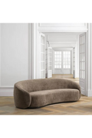 Brown Curved Sofa | Eichholtz Amore | Oroatrade.com