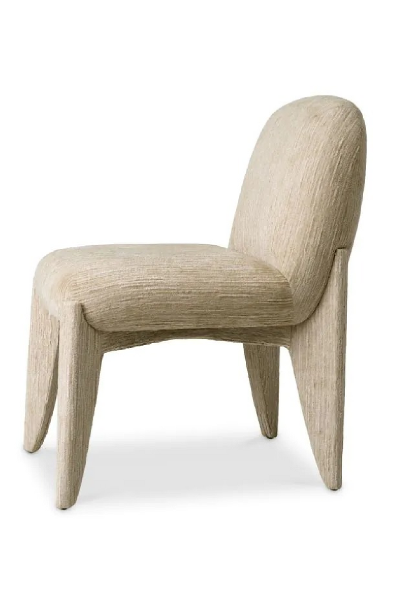 Beige Textured Fabric Dining Chair | Eichholtz Marius | Oroatrade.com