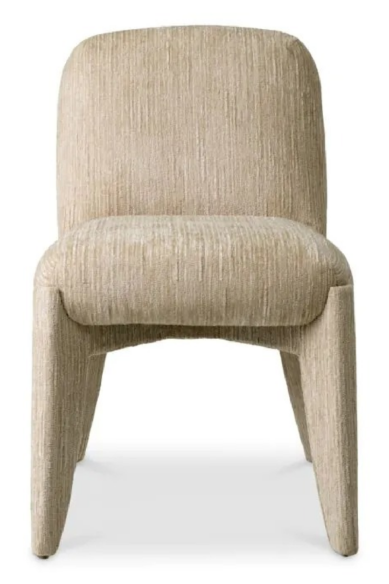 Beige Textured Fabric Dining Chair | Eichholtz Marius | Oroatrade.com