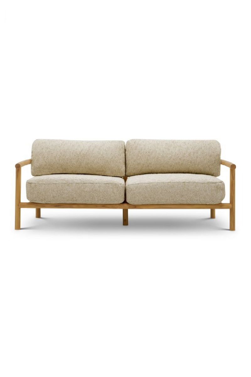 Natural Teak Outdoor Sofa | Eichholtz Ombria | Oroatrade.com