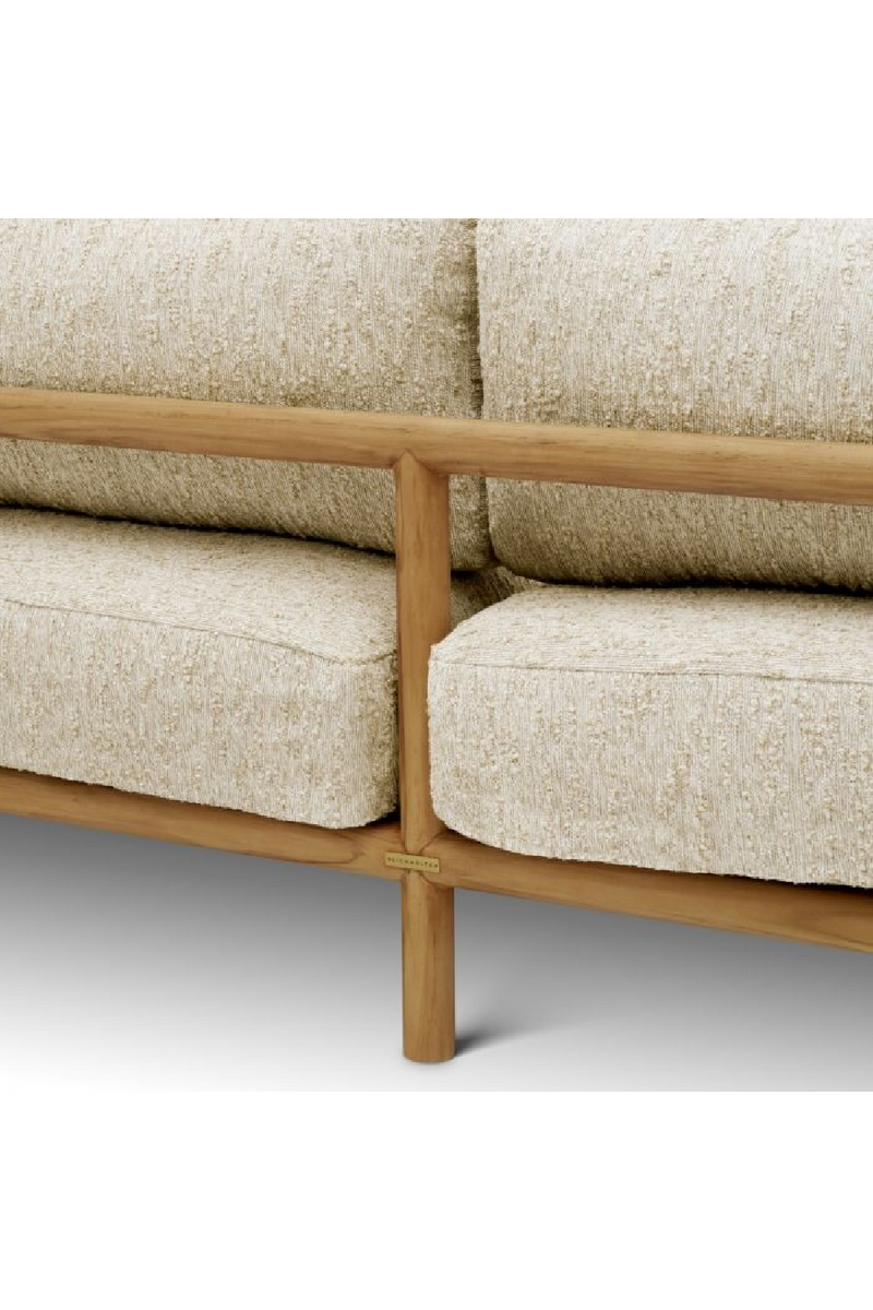 Natural Teak Outdoor Sofa | Eichholtz Ombria | Oroatrade.com