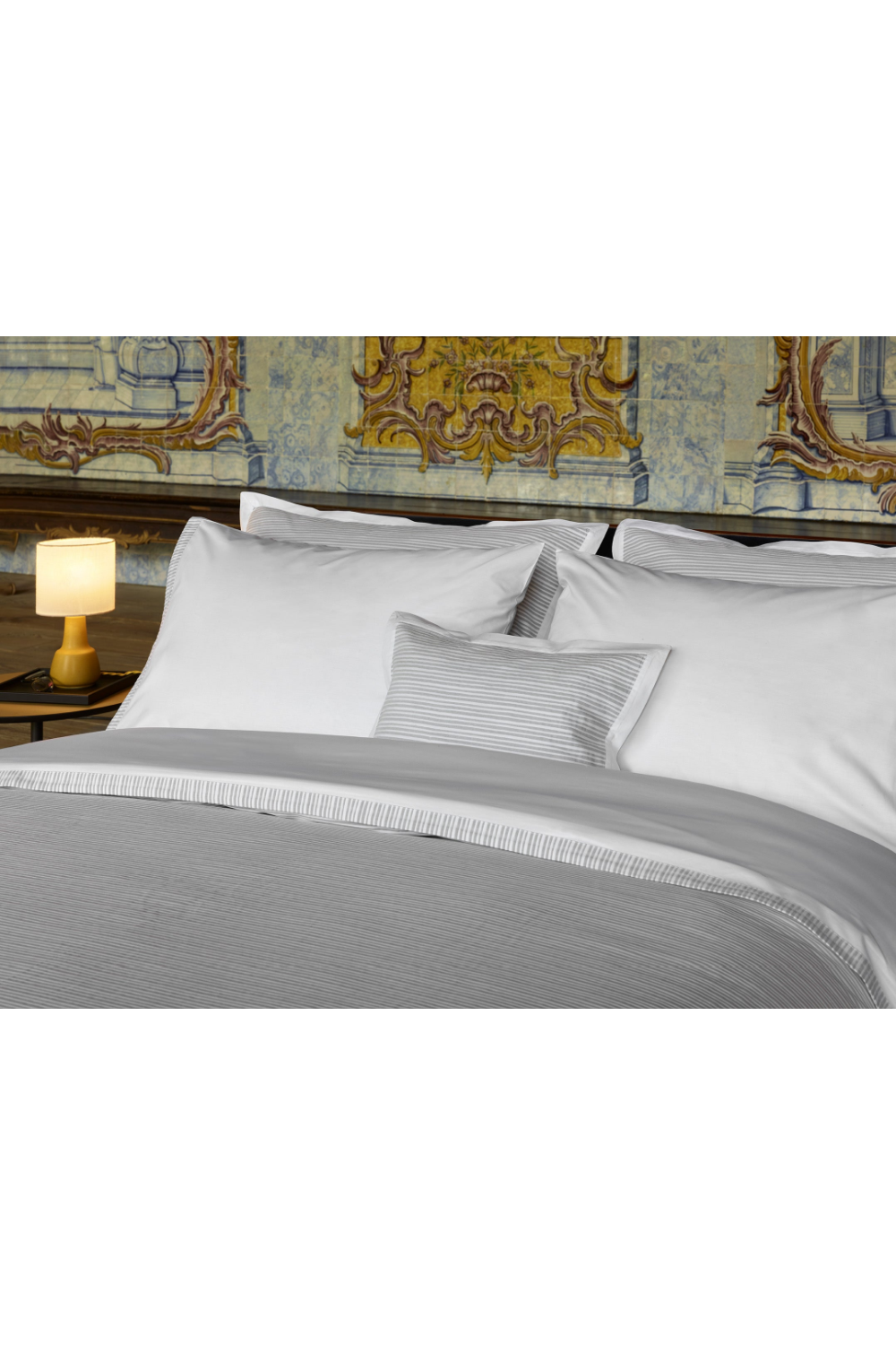 200TC Pleated Percale Pillowcase Set | Amalia Home Luna | Oroatrade.com