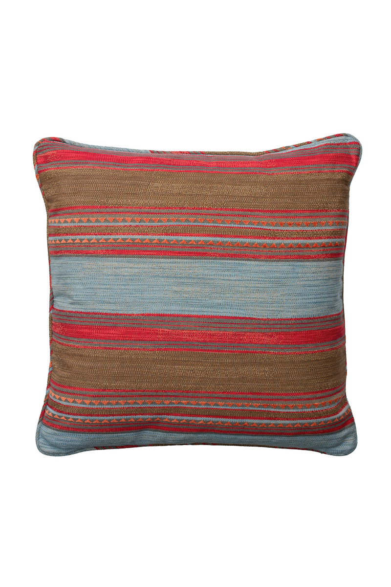 Triangular Motif Square Cushion | Andrew Martin Las Salinas | Oroatrade.com
