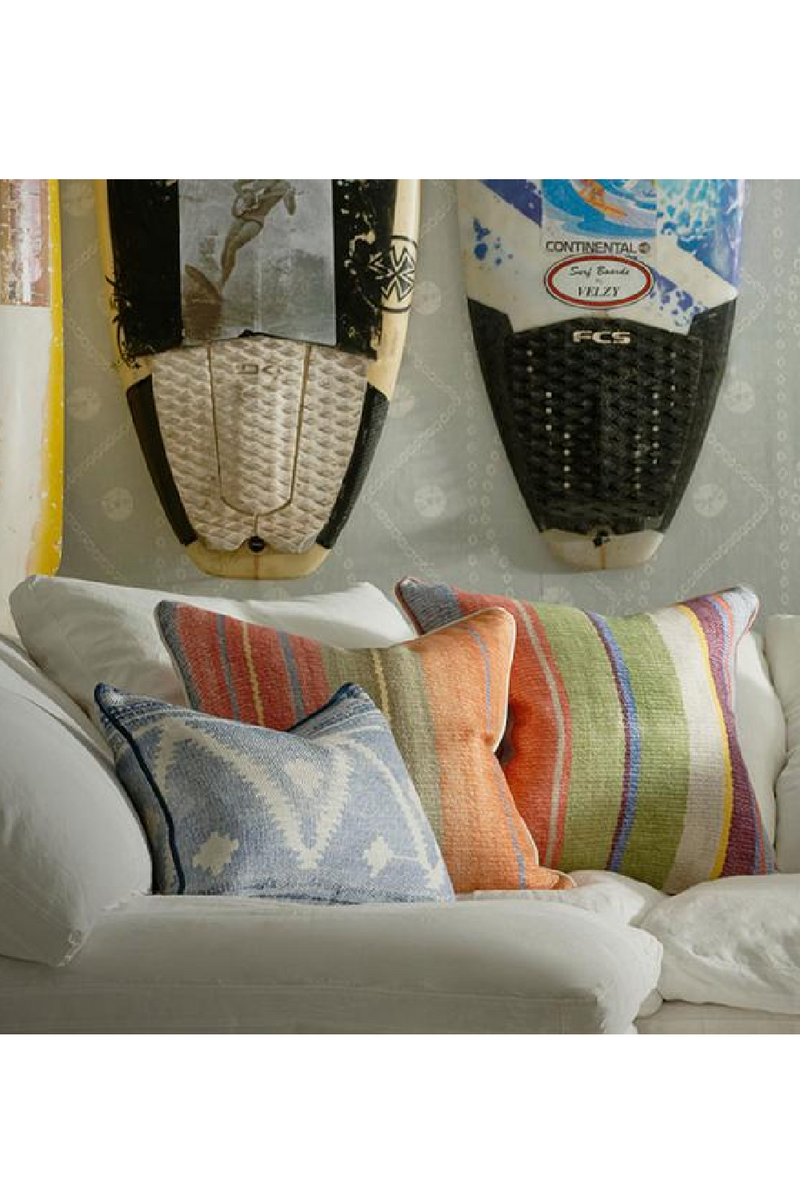 Multi-toned Cushion with Velvet Piping | Andrew Martin Elbrus | Oraotrade.com