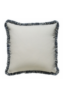 Fringed Linen Cushion | Andrew Martin Beagle | Oroatrade.com