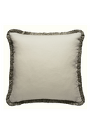Fringed Linen Cushion | Andrew Martin Beagle | Oroatrade.com