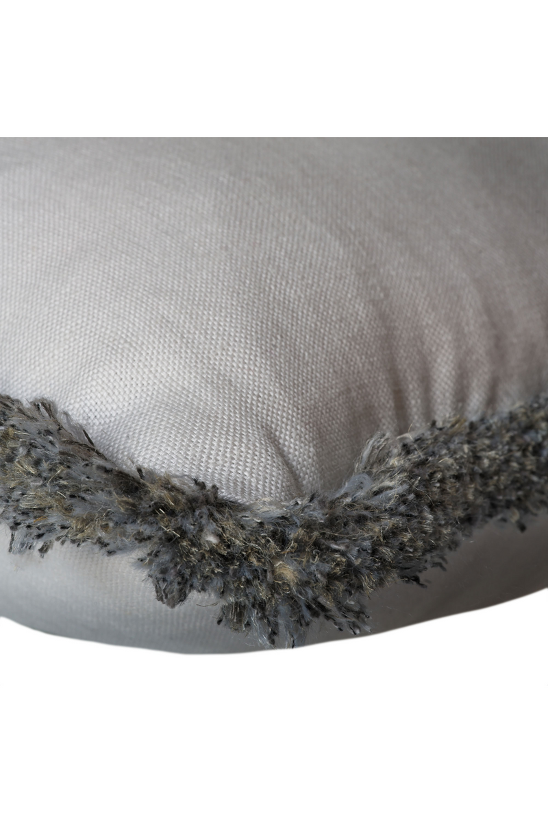 Fringed Linen Cushion | Andrew Martin Beagle | Oroatrade.com