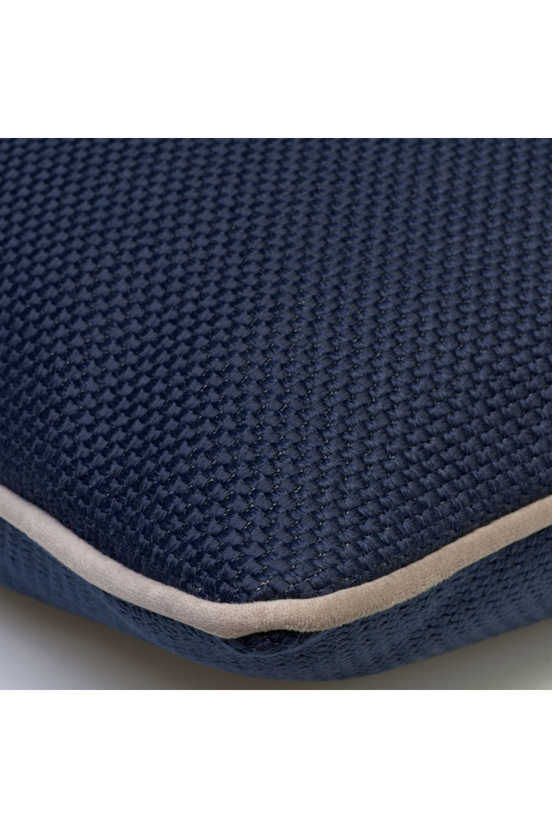 Weave Outdoor Cushion With Piping | Andrew Martin Taglioni | Oroatrade.com