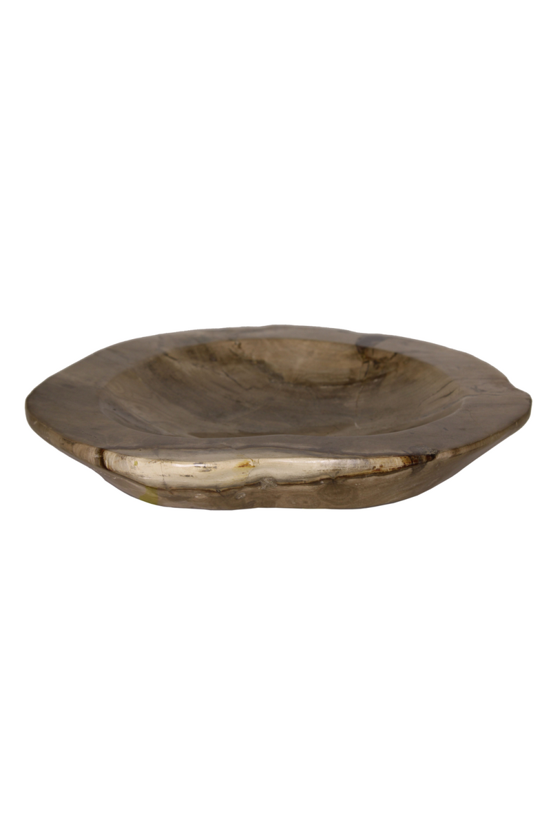 Natural Petrified Wood Tray | Andrew Martin | Oroatrade.com