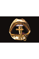 Lips Photographic Artwork | Andrew Martin Golden Cross | Oroatrade.com