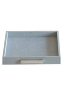 Textured Shagreen Tray | Andrew Martin Paulo | Oroatrade.com