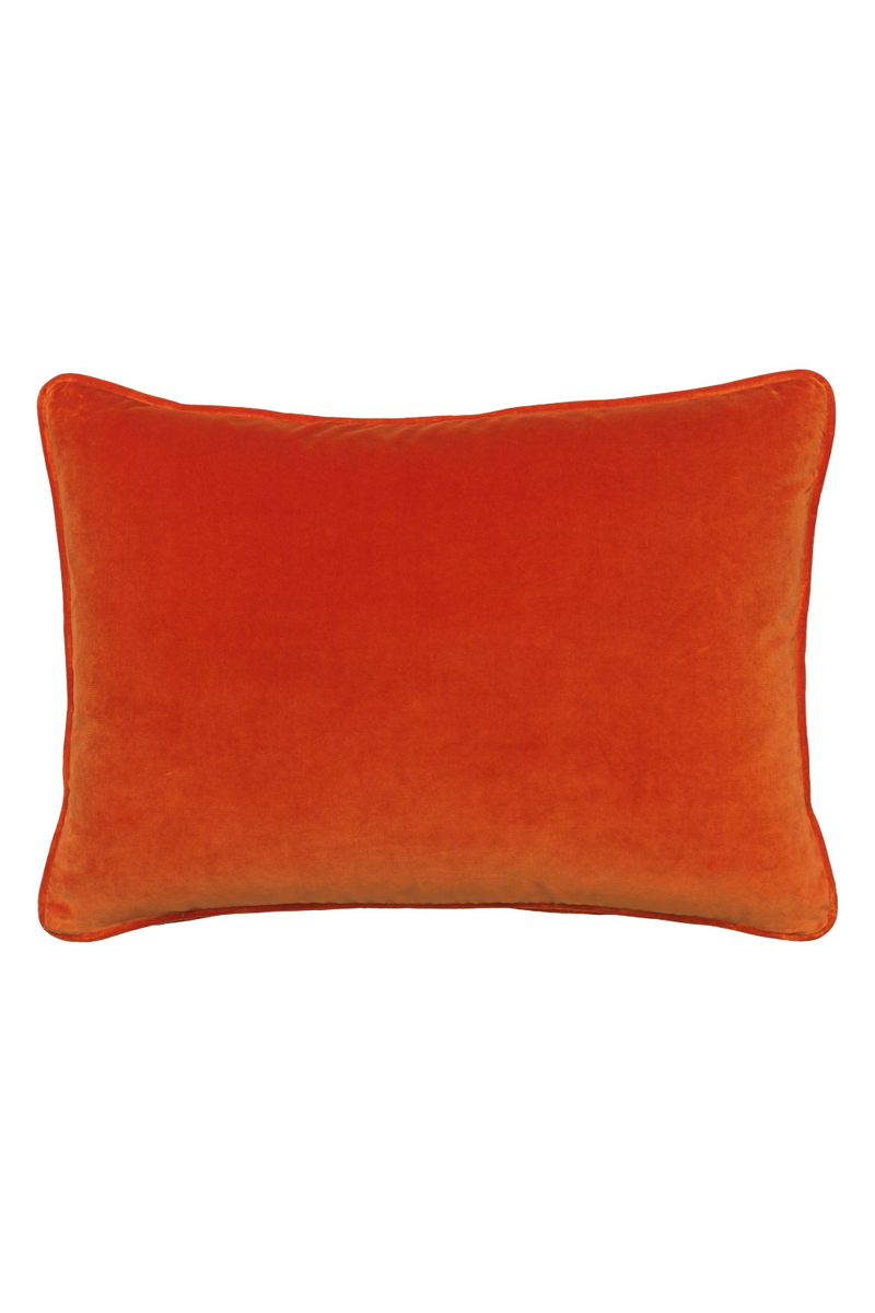 Cotton Velvet Rectangular Cushion | Andrew Martin Medici | Oroatrade.com